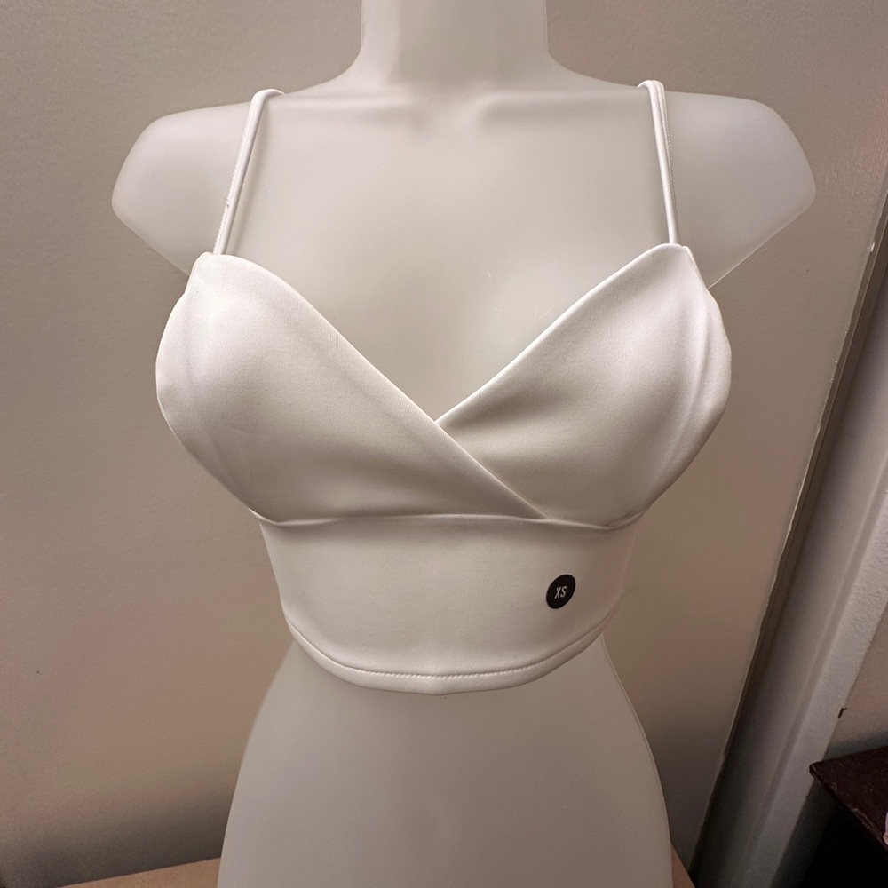 Abercrombie & Fitch Cream Bralette Top